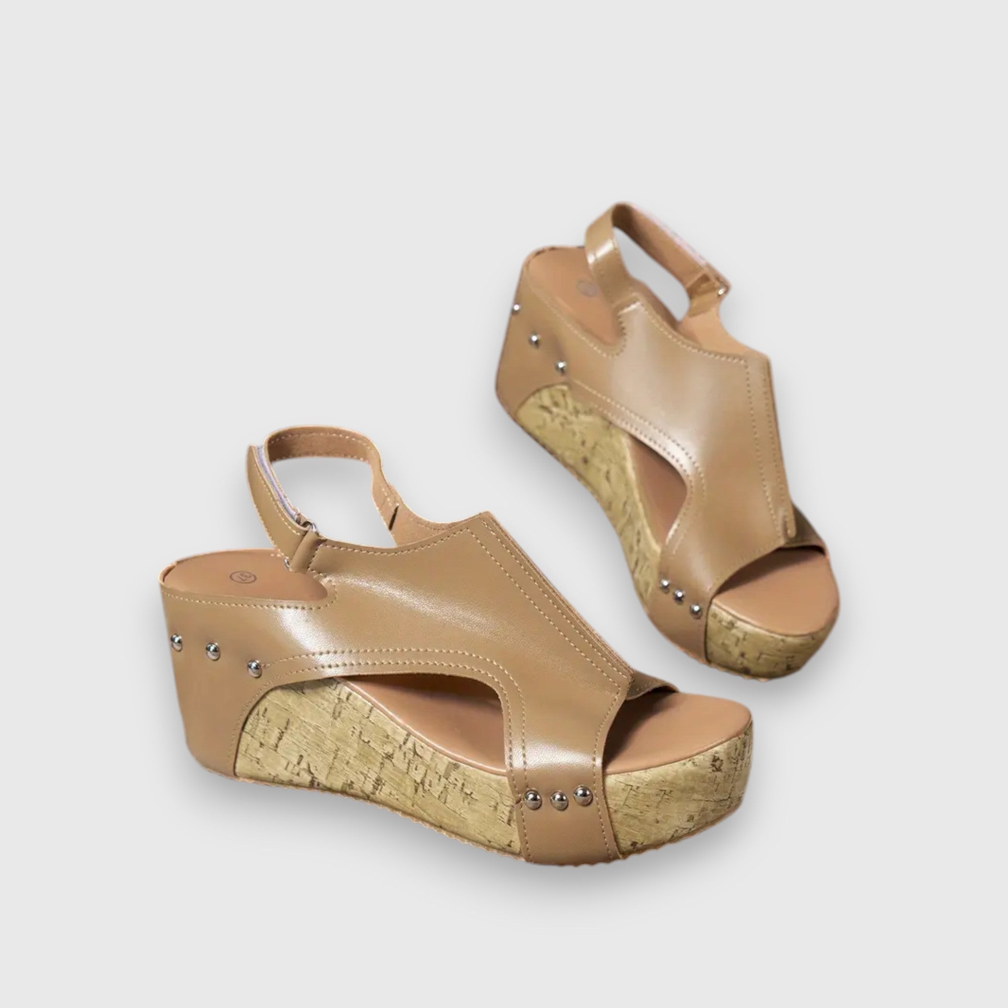 Mia | Retro-Inspired Platform Sandals