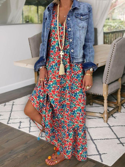 An elegant dress with a light silhouette - for the most sophisticated looks