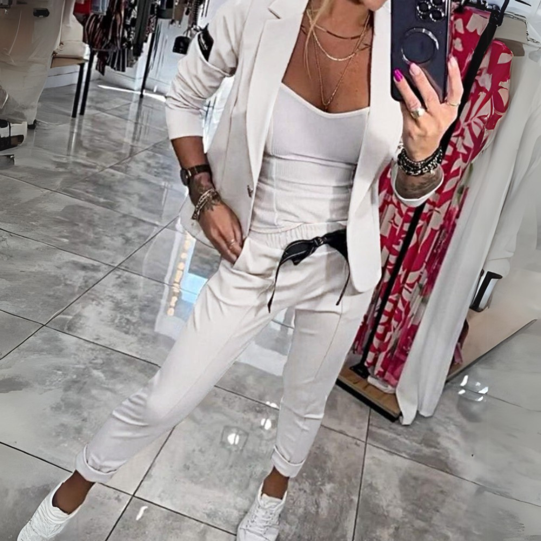 Harper Set – Casual Blazer & Jogger Trousers