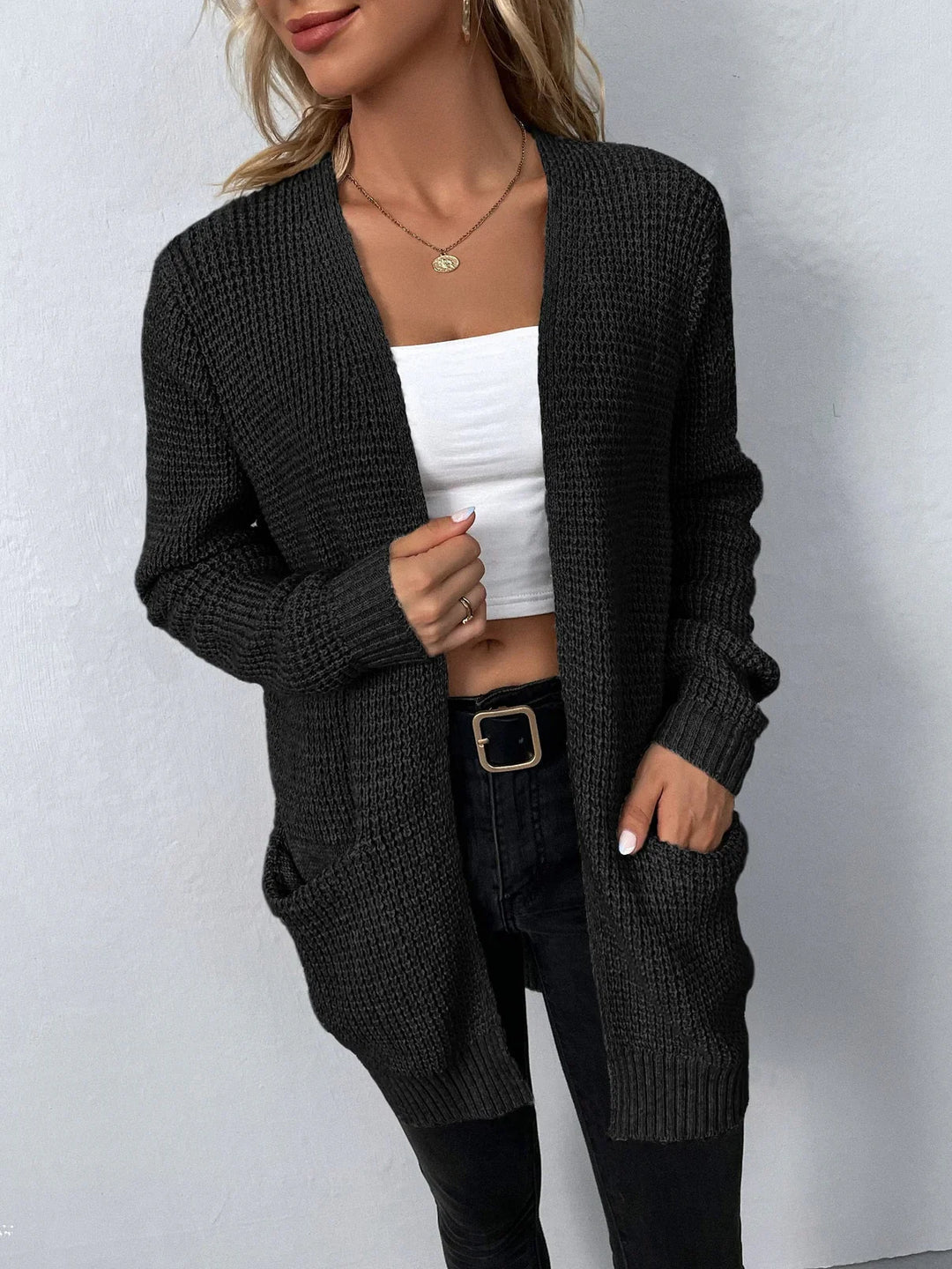 Rona | Long Sleeve Knitted Cardigan