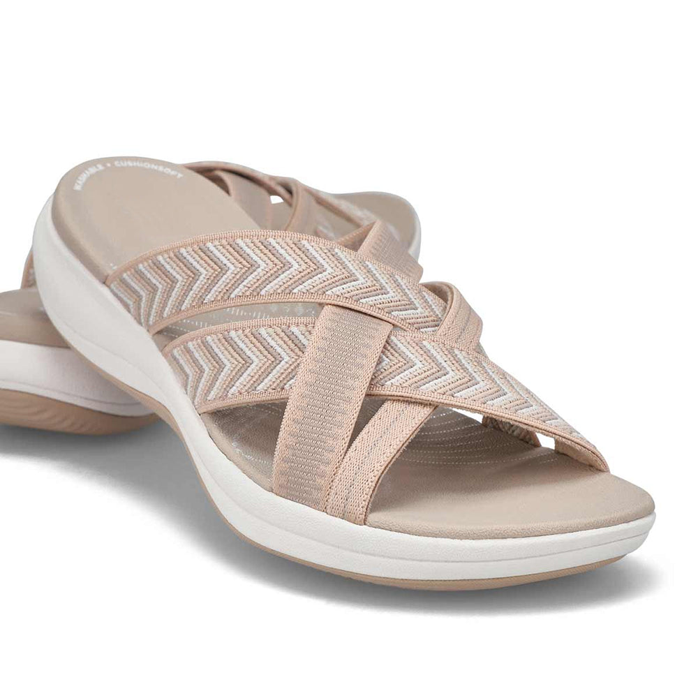 Coastal-Comfort Slip-On Sandals