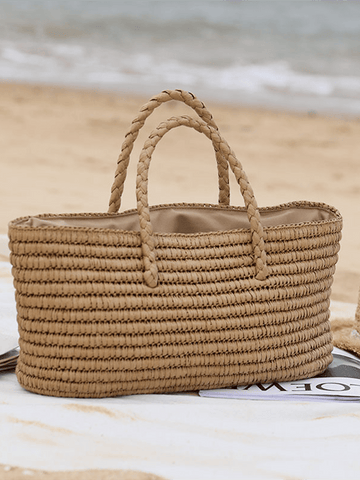 Arden-Woven Beach Tote