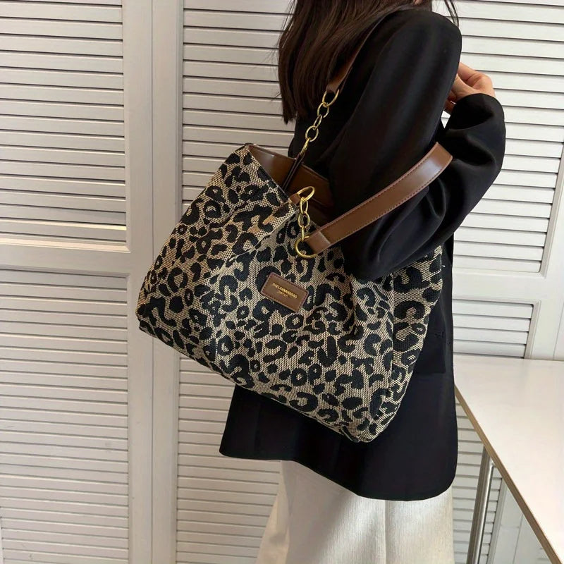 Savannah – Leopard Print Shoulder Bag