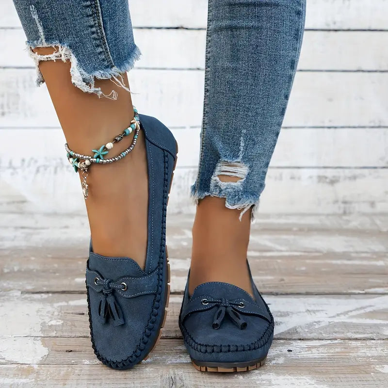 Coastal Comfort – Moccasin-Style Loafers