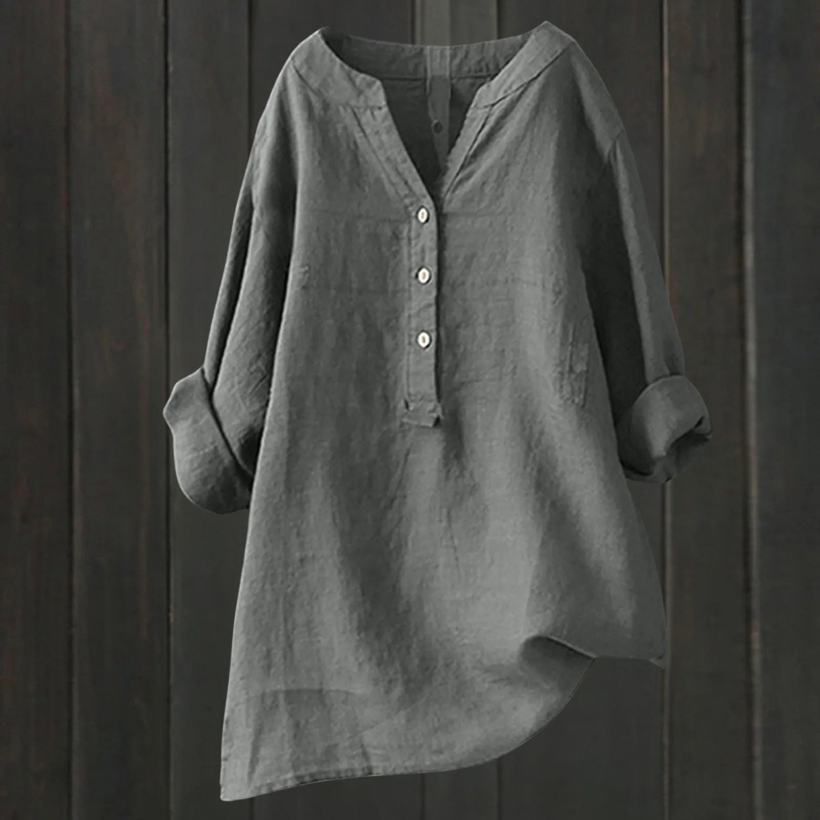 Avery – Button-Up Relaxed Tunic