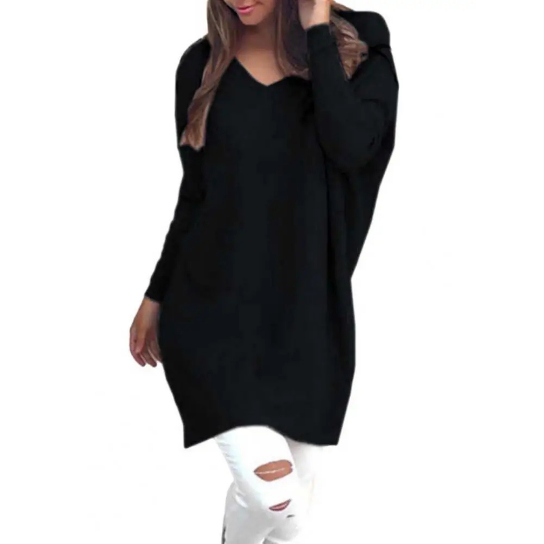 Kathy | Women's Casual Oversized V-Neck Sweater