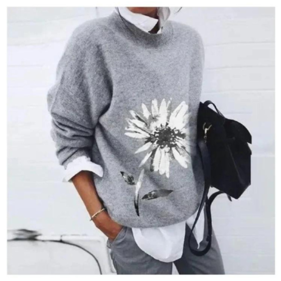 Wilma | Women's Floral Casual Sweater
