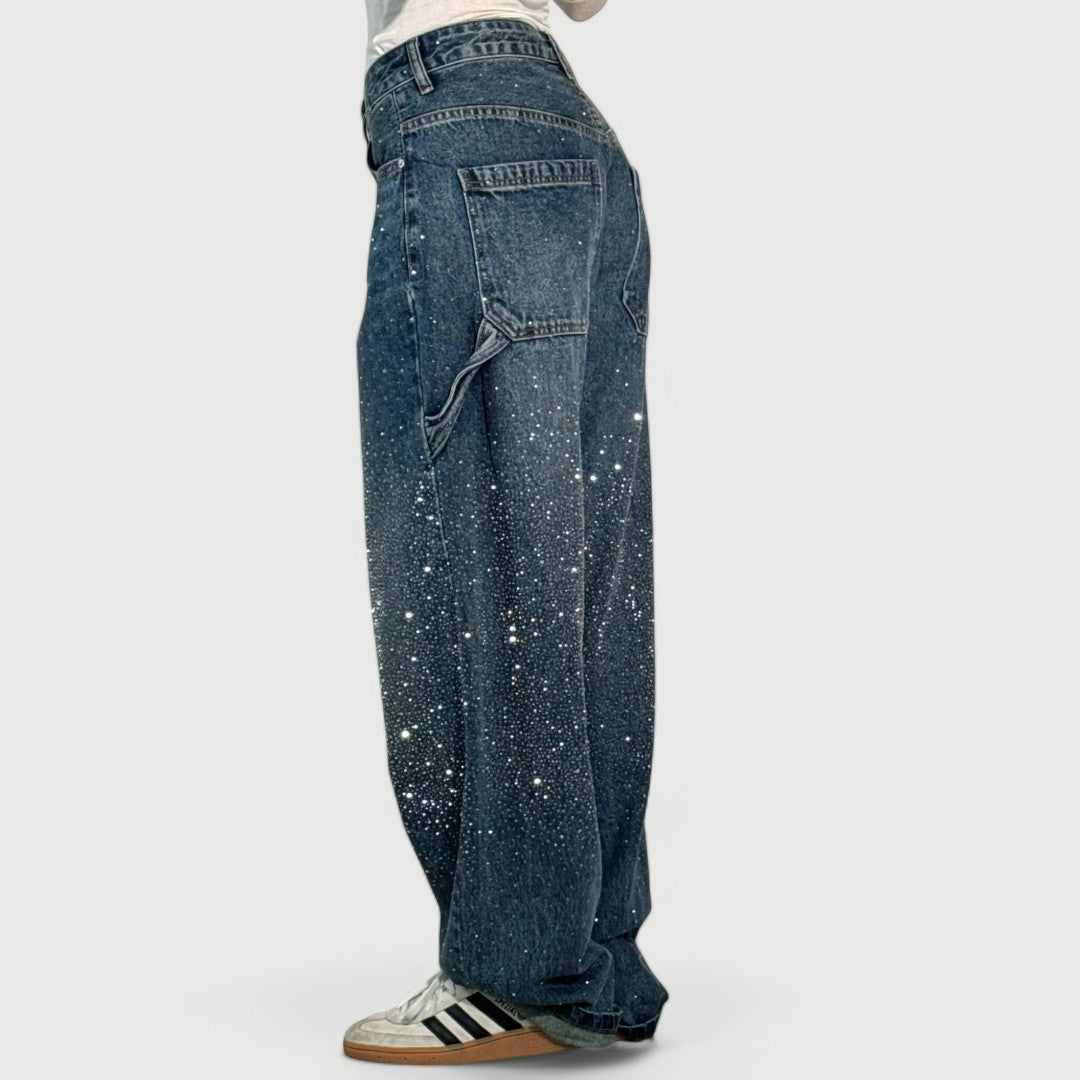 Luna Sparkle Denim – Relaxed Fit Jeans