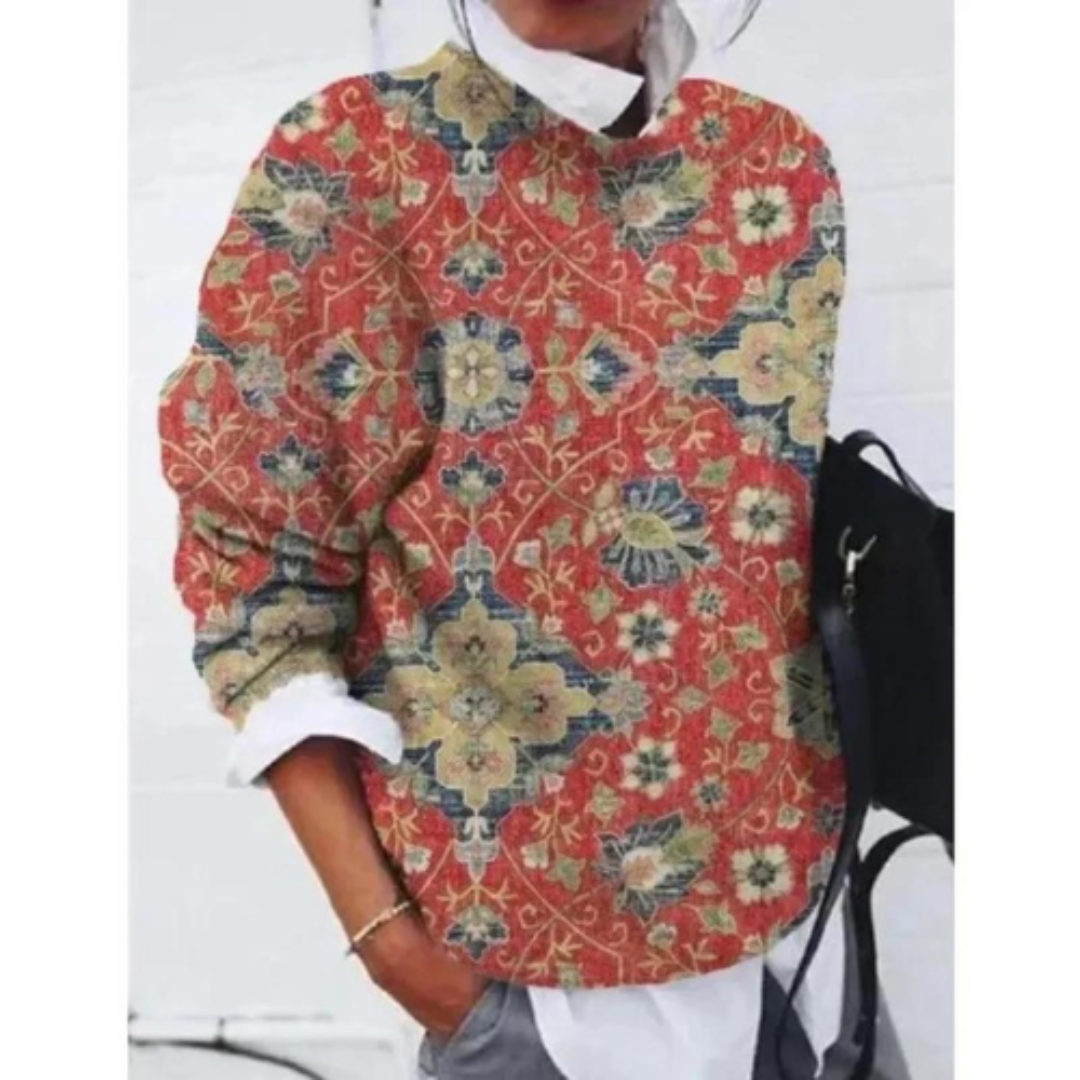 Wilma | Women's Floral Casual Sweater