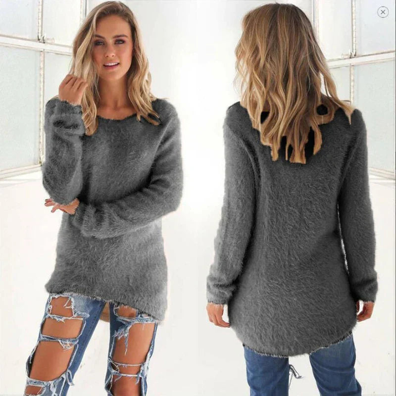 Ellianalyn | Long Cozy Winter Sweater