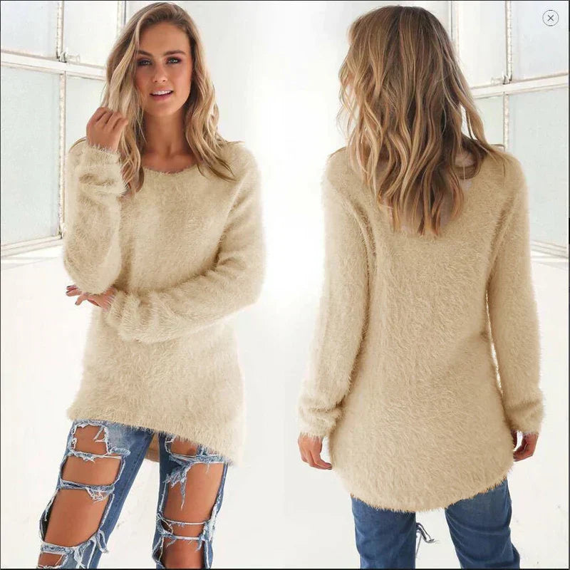 Ellianalyn | Long Cozy Winter Sweater