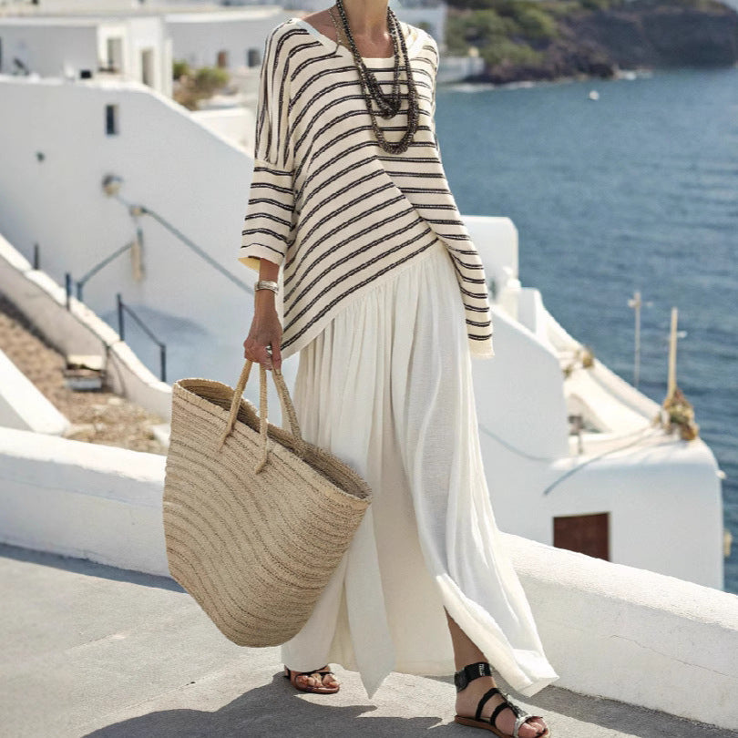 Theresa – Riviera Breeze Striped Set