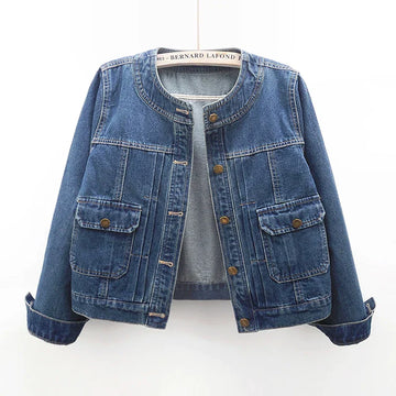 Lena - Cotton Pocket Utility Jacket