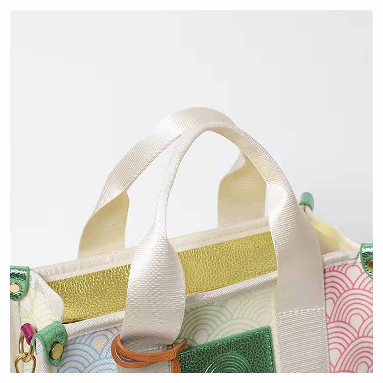 Nova – Pastel Colour Block Tote Bag