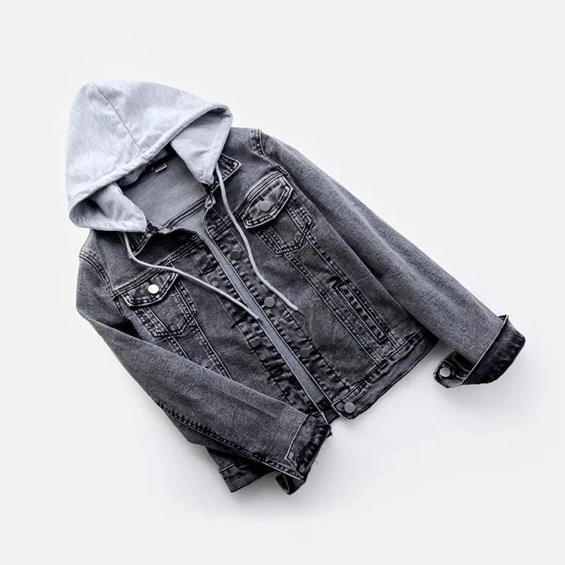 Casey - Hooded Washed Street Jacket