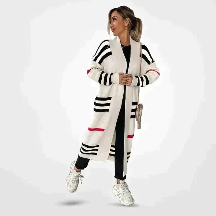 Davina | Soft Striped Cardigan