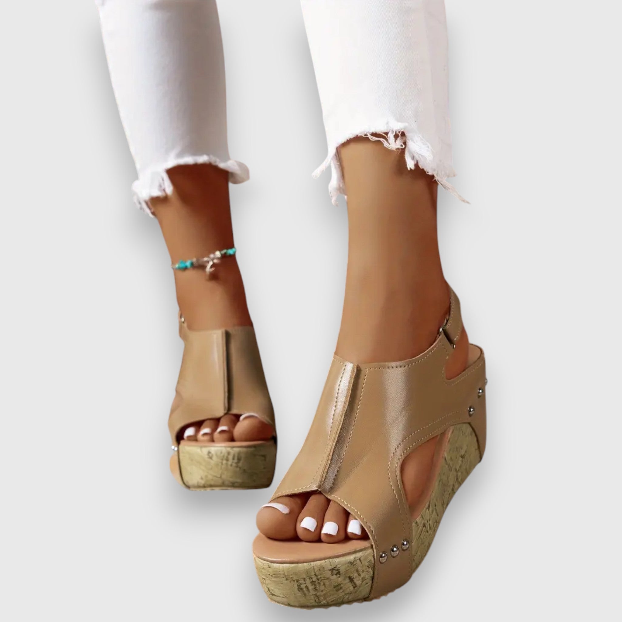 Mia | Retro-Inspired Platform Sandals