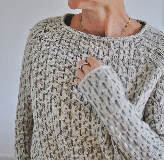 Aleana | Elegant Gray Sweater for Women