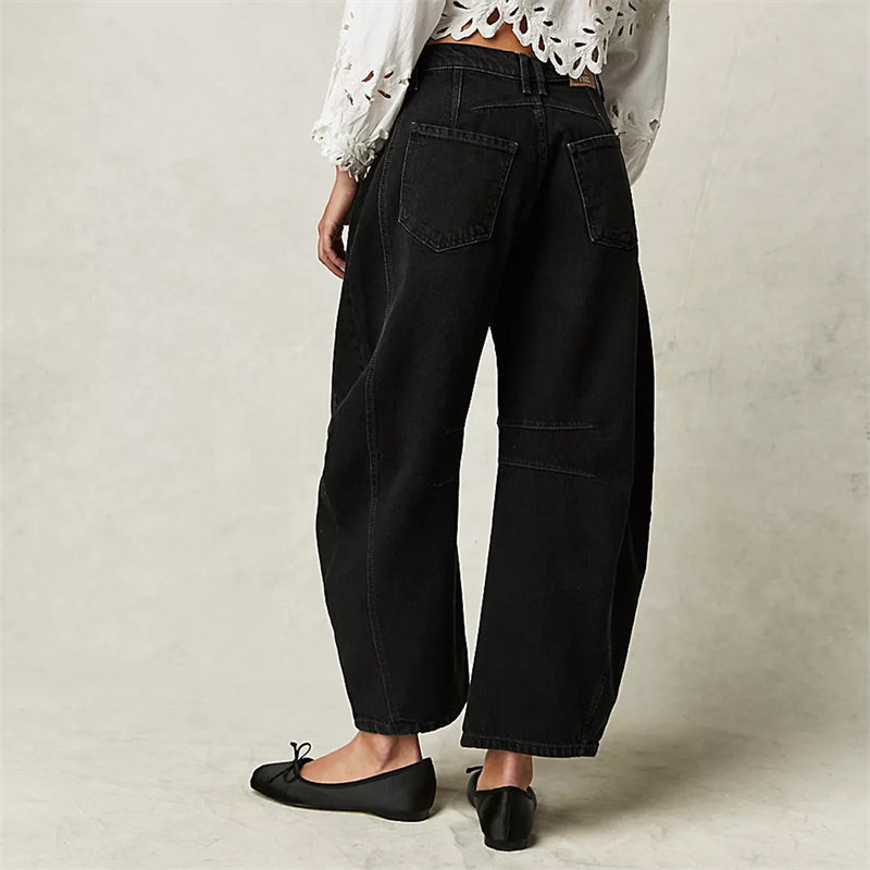 Elena - Urban Ease Wide-Leg Trousers
