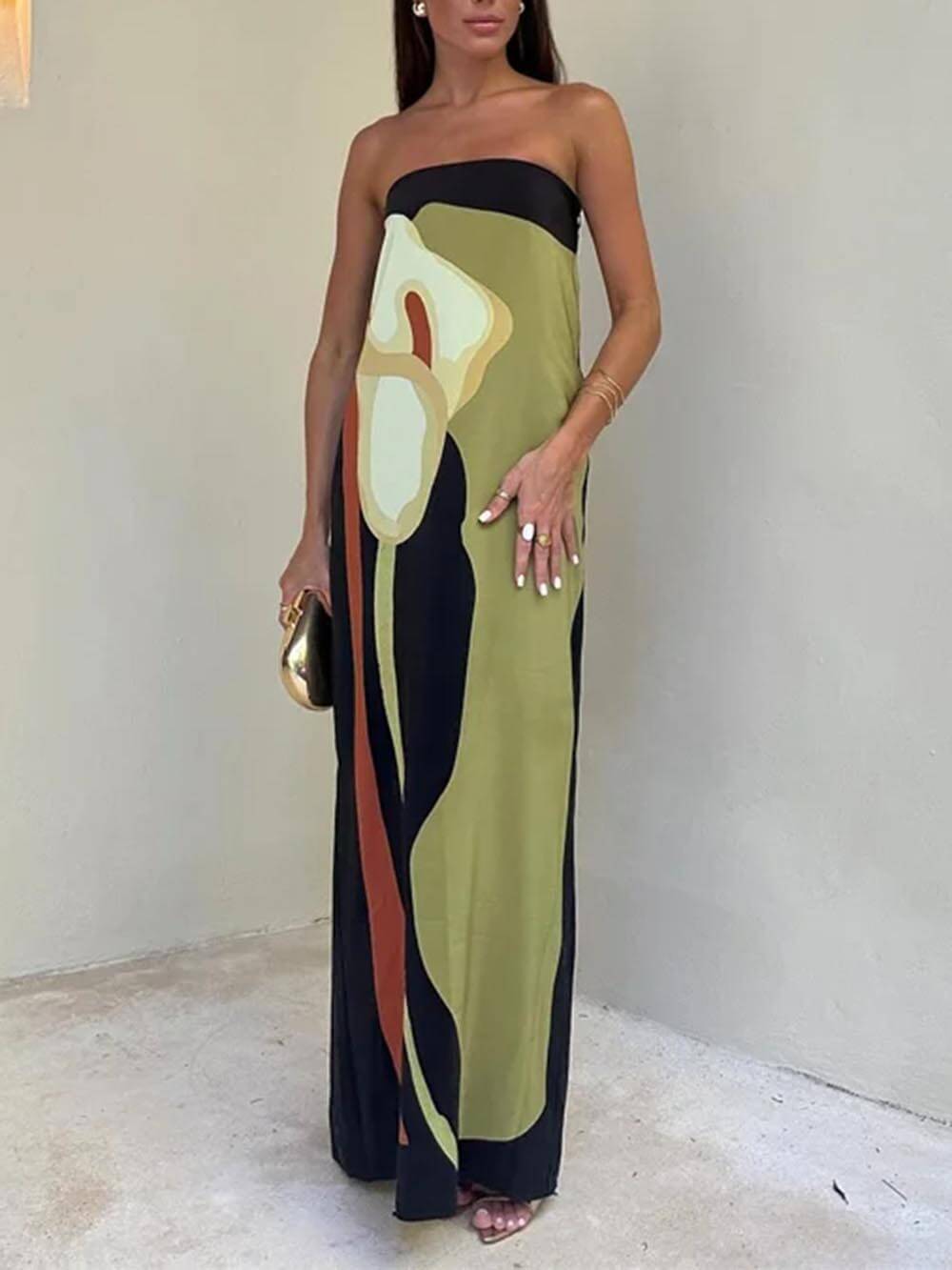 Gina - Stunning Off Shoulder Maxi Dress