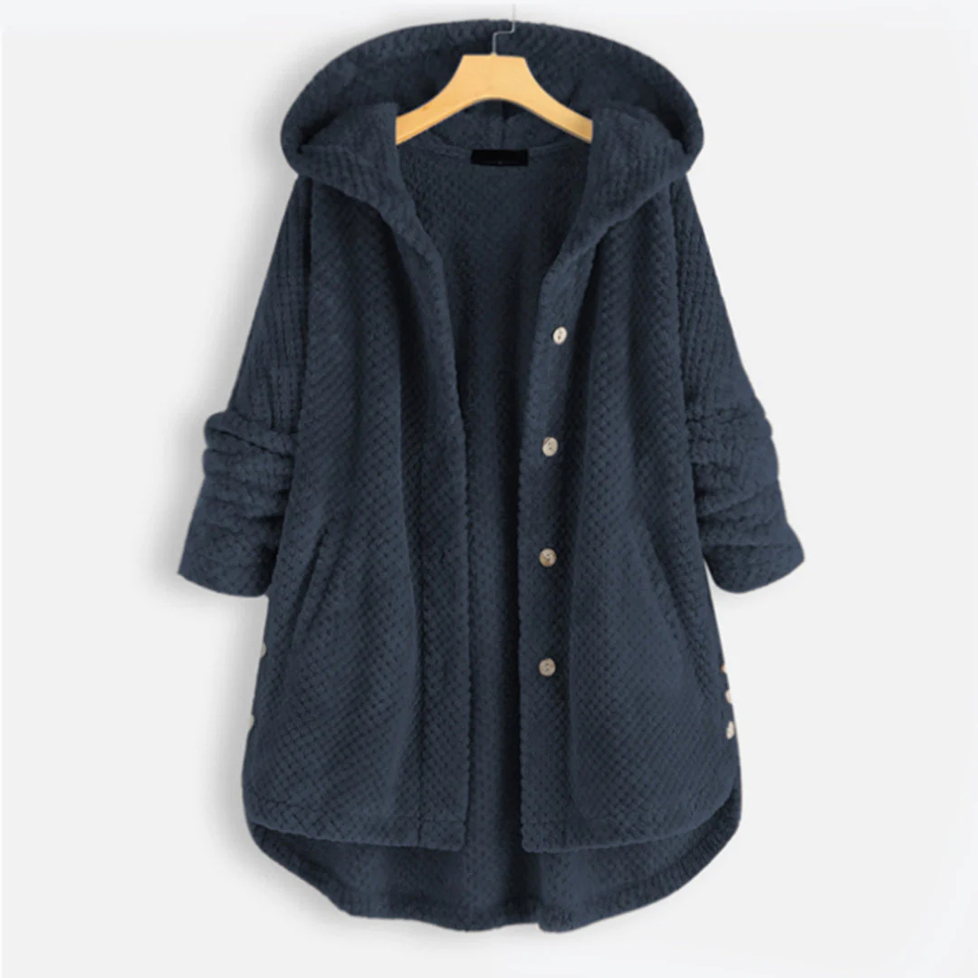 Zara | Button Down Jacket with Hood for Women