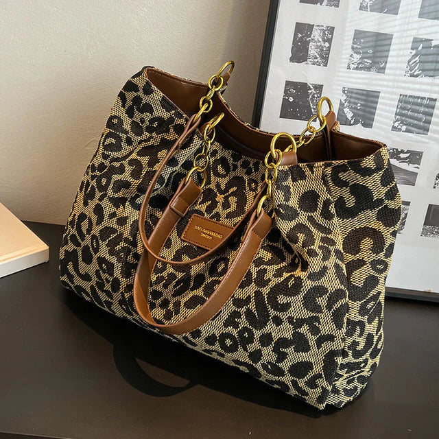 Savannah – Leopard Print Shoulder Bag