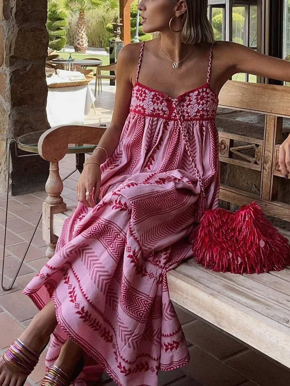 Michaela - Casual Sleeveless Maxi Dress