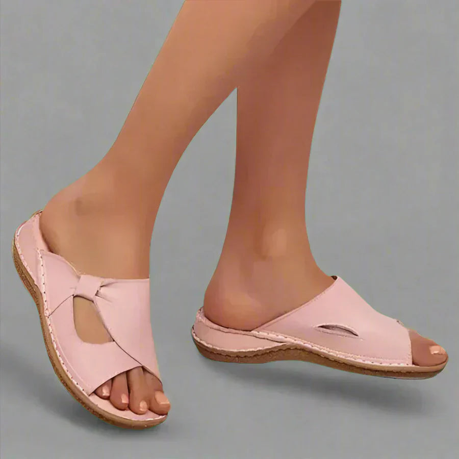 Nora-Cross-Strap Comfort Slides
