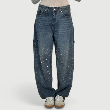 Luna Sparkle Denim – Relaxed Fit Jeans