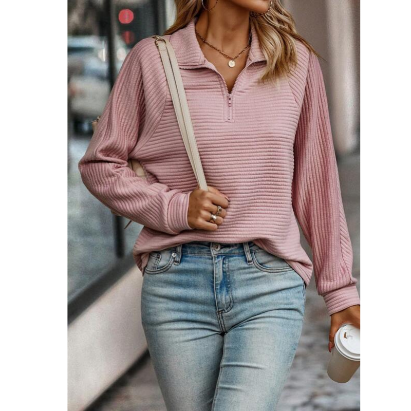 Hanna | Warm Women's Sweater with V-Neck