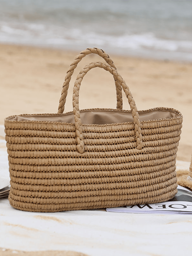 Arden-Woven Beach Tote