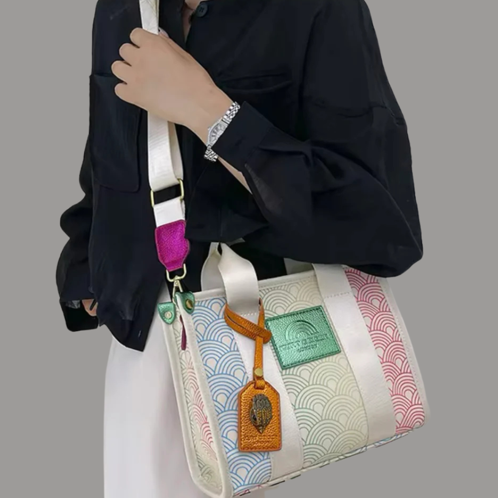 Nova – Pastel Colour Block Tote Bag
