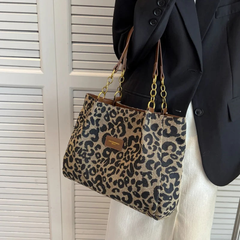Savannah – Leopard Print Shoulder Bag