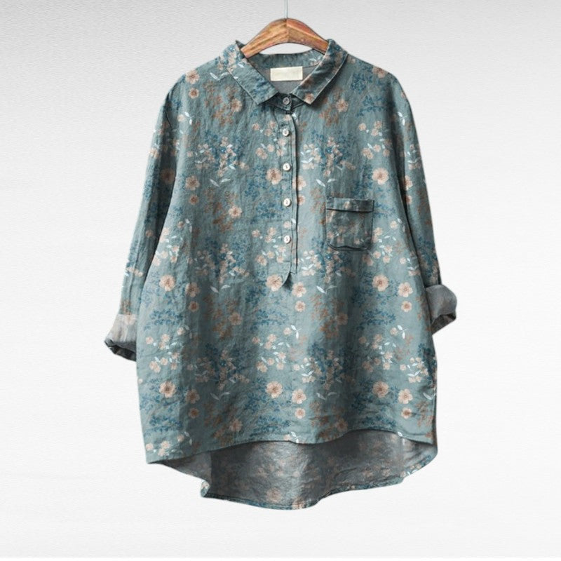 Sophie – Vintage Floral Blouse