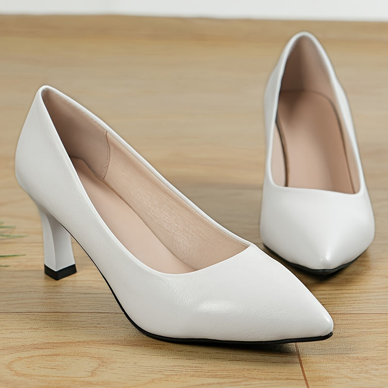 THE CLASSIC COMFORT MID-HEEL PUMPS