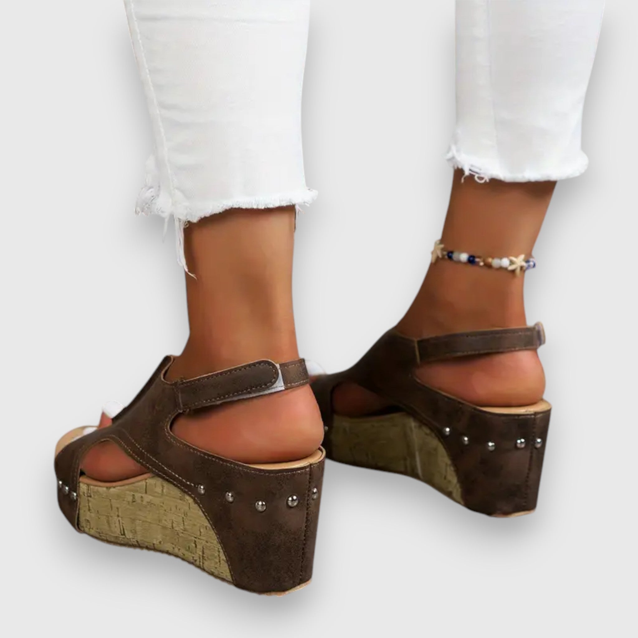 Mia | Retro-Inspired Platform Sandals