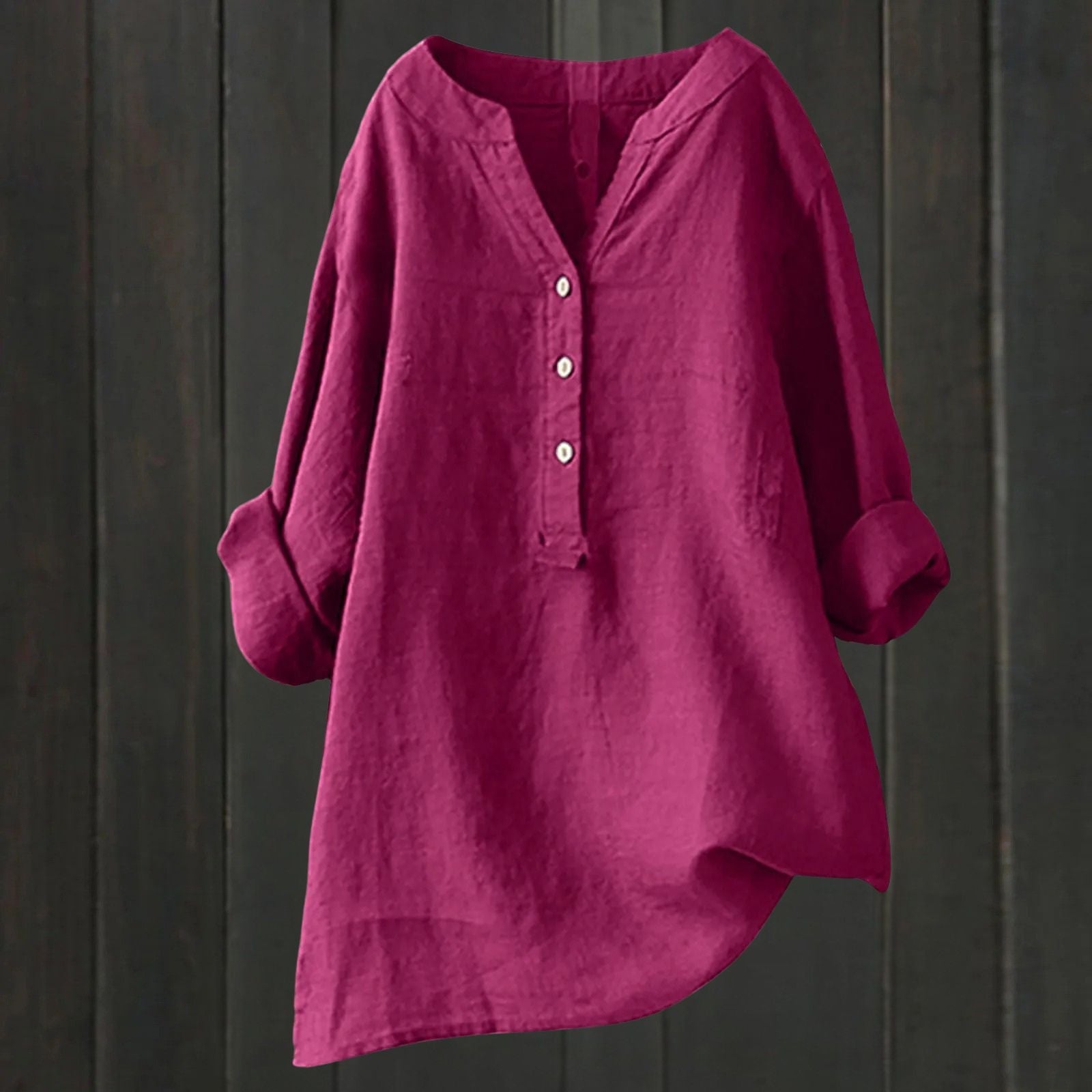 Avery – Button-Up Relaxed Tunic