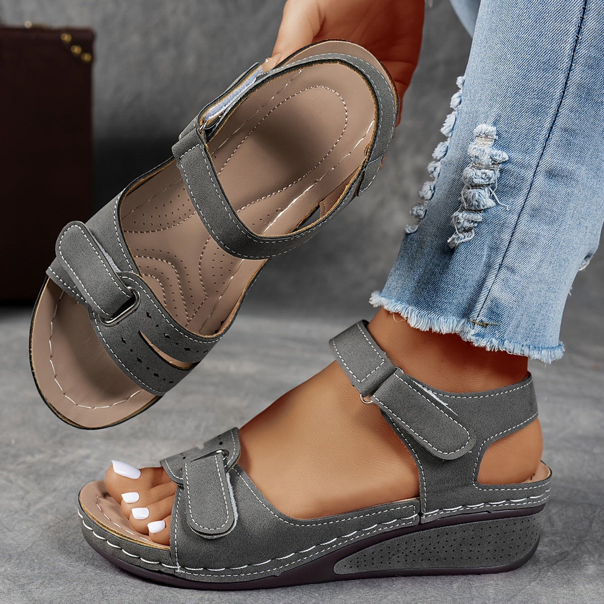 Claire-Orthopaedic Comfort Flex Sandals