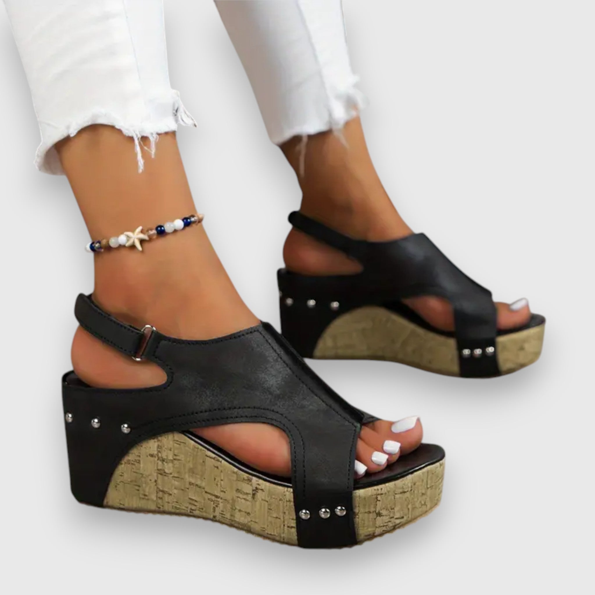 Mia | Retro-Inspired Platform Sandals