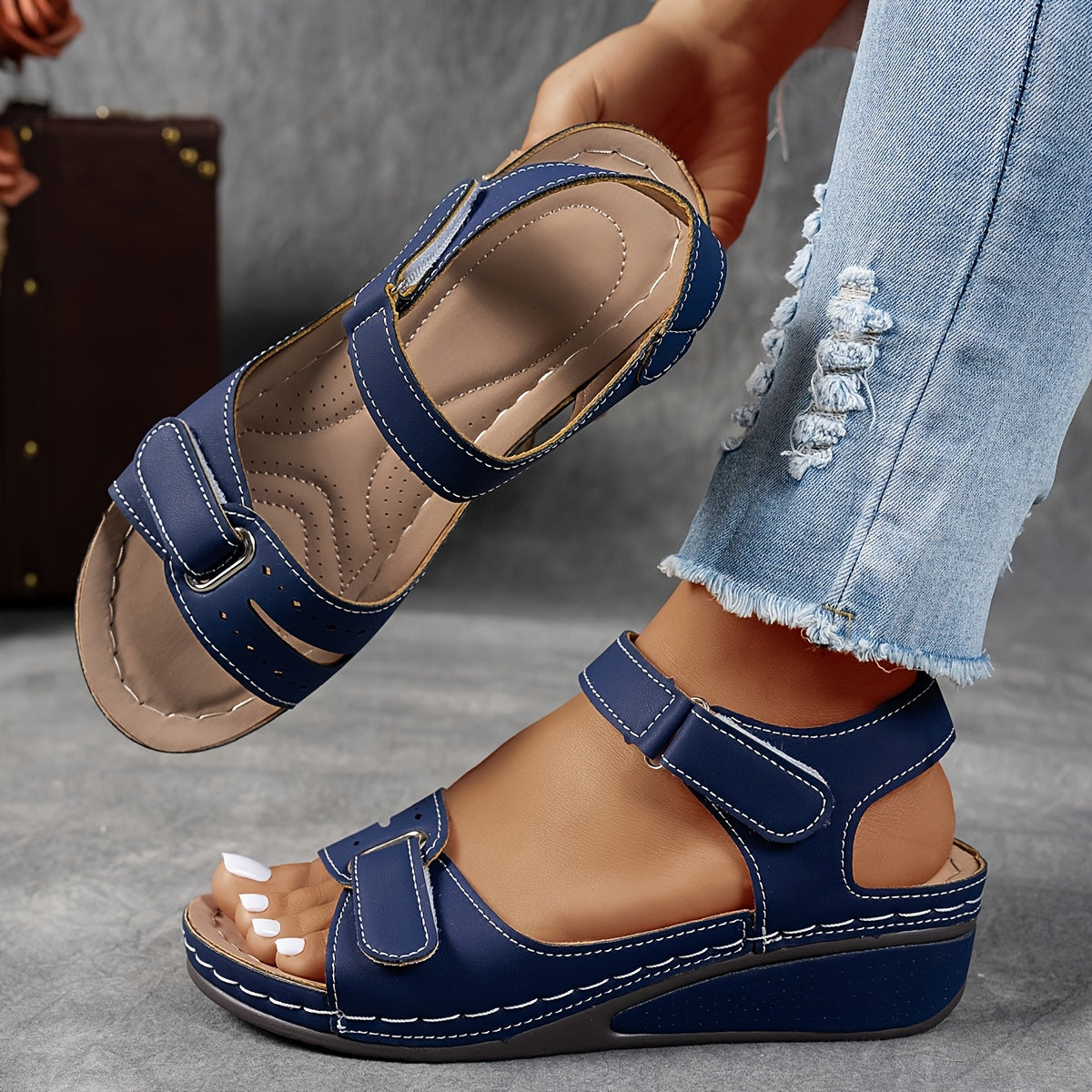 Claire-Orthopaedic Comfort Flex Sandals