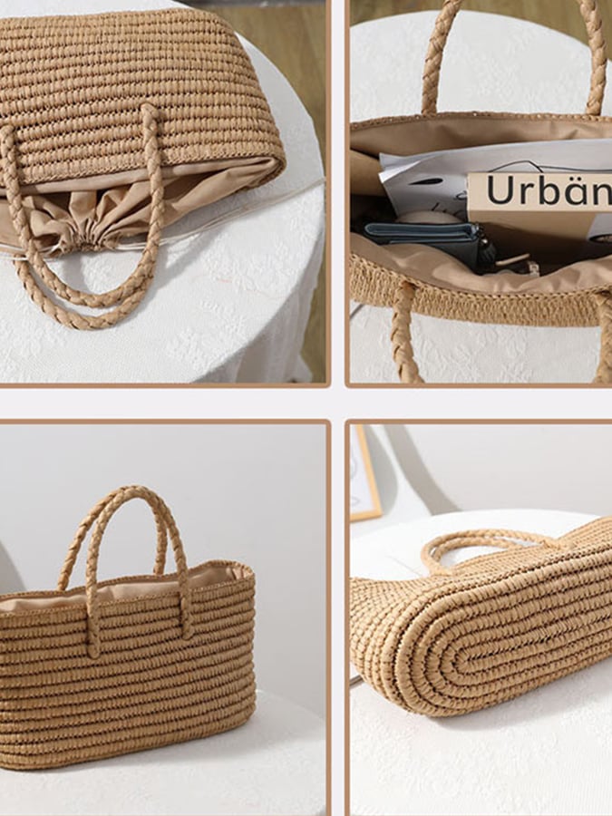 Arden-Woven Beach Tote