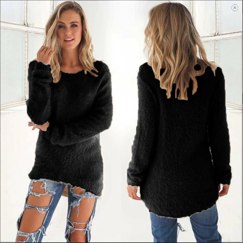 Ellianalyn | Long Cozy Winter Sweater