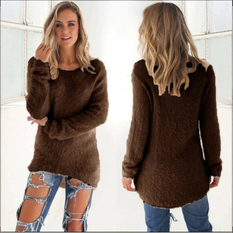 Ellianalyn | Long Cozy Winter Sweater