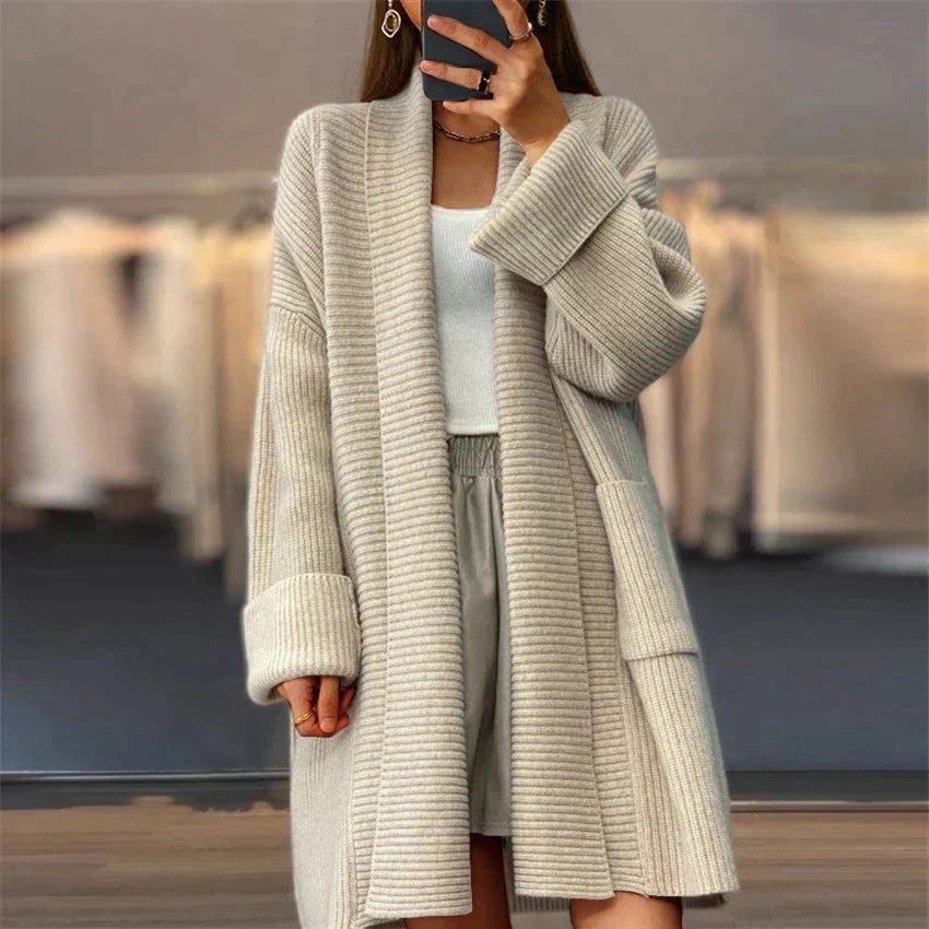 Catharina | Long Knitted Cardigan for Women