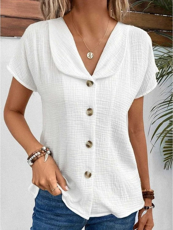 Tova - Relaxed Fit Summer Blouse