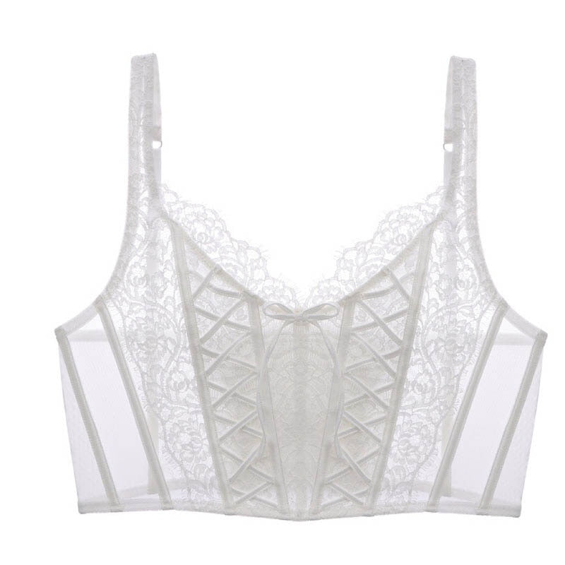 Celine - Embroidery French Corset Bra