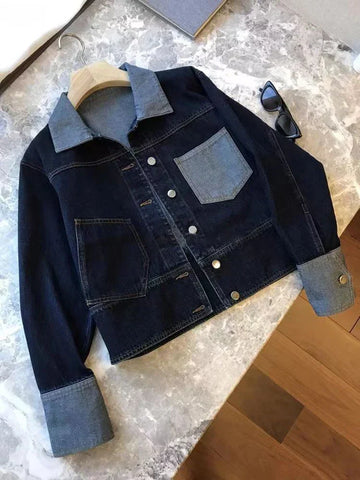 Nova - Two-Tone Pocket Detail Jacket