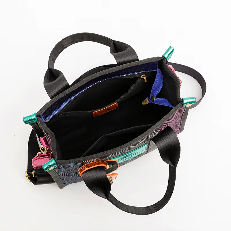 Nova – Pastel Colour Block Tote Bag