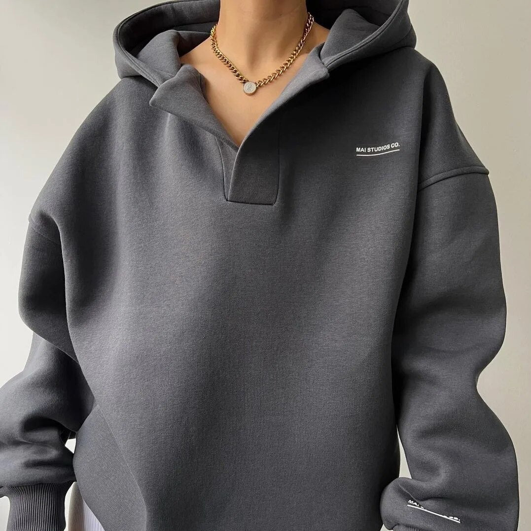 Wintera | Warm Hoodie in Modern Look