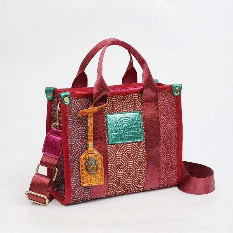 Nova – Pastel Colour Block Tote Bag